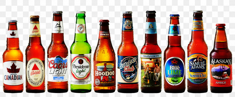 Bottle Drink Beer Alcohol Alcoholic Beverage, PNG, 2180x900px, Bottle, Alcohol, Alcoholic Beverage, Apple Beer, Beer Download Free