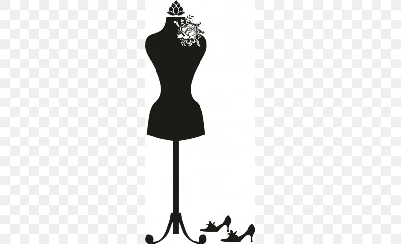 Model, PNG, 500x500px, Model, Black, Black And White, Clothes Hanger, Cocktail Dress Download Free