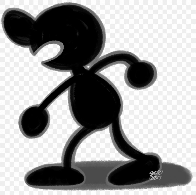 Father Mr. Game And Watch Game & Watch Son, PNG, 895x892px, Father, Black, Black And White, Deviantart, Figurine Download Free