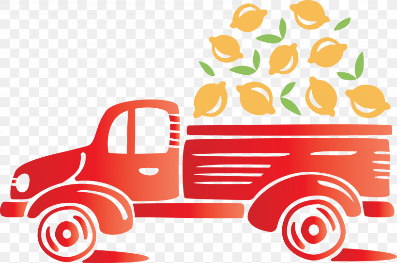 Lemon Truck Autumn Fruit, PNG, 3000x1984px, Lemon Truck, Area, Autumn, Fruit, Logo Download Free