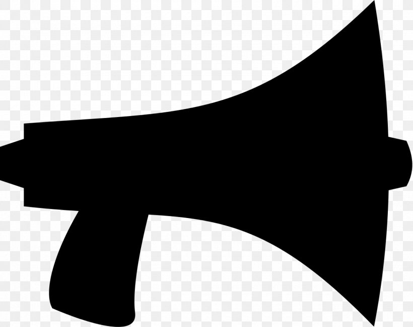 Megaphone Clip Art, PNG, 1280x1017px, Megaphone, Black, Black And White, Cheerleading, Monochrome Download Free