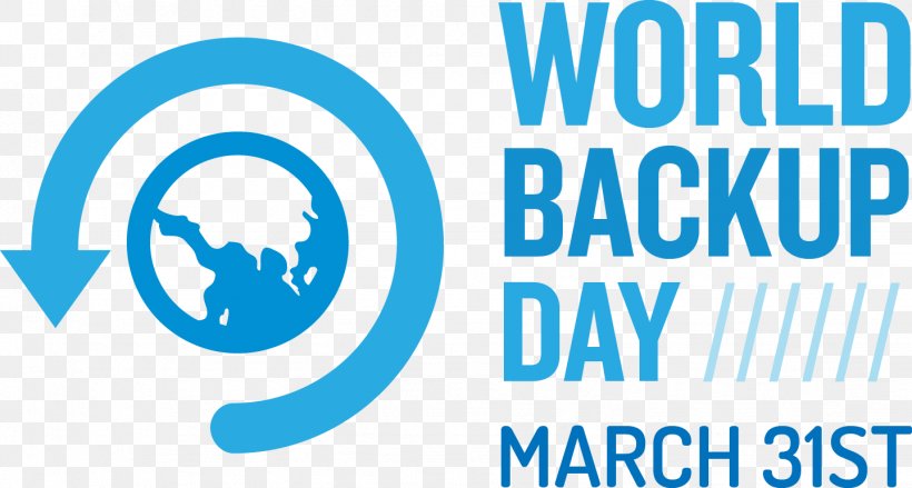 World Backup Day Logo Veeam Brand, PNG, 1439x771px, Backup, Area, Blue, Brand, Communication Download Free