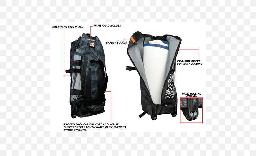 Bag Standup Paddleboarding Surfing Inflatable Backpack, PNG, 500x500px, Bag, Backpack, Brand, Clothing Accessories, Converse Download Free