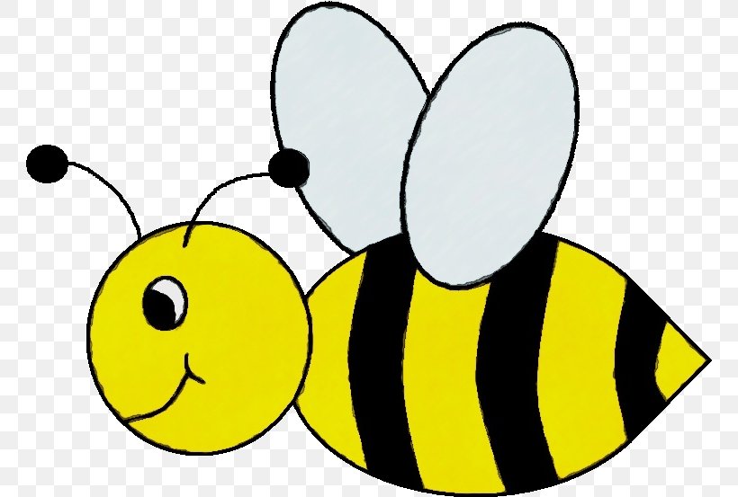 Bee Cartoon, PNG, 763x553px, Watercolor, Bee, Beehive, Bumblebee, Drawing Download Free