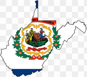 West Virginia - Flag Of West Virginia Right-to-work Law Symbol PNG