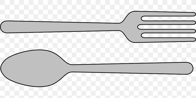 Fork Spoon Cloth Napkins Clip Art, PNG, 1280x640px, Fork, Black And White, Cloth Napkins, Cutlery, Gardening Forks Download Free