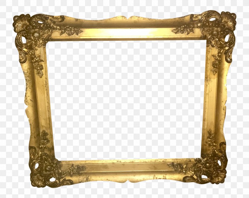 Picture Frames Levkas Gilding Painting Gold Leaf, PNG, 2740x2181px, Picture Frames, Antique, Brass, Carving, Chairish Download Free