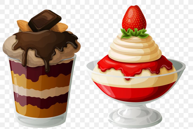 Strawberry Ice Cream Sundae Ice Cream Cones, PNG, 800x548px, Ice Cream, Berry, Bowl, Buttercream, Chocolate Ice Cream Download Free