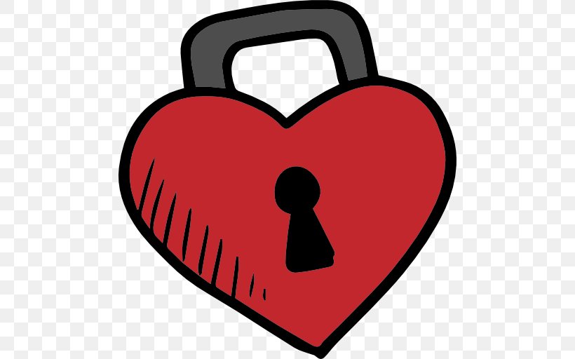 Heart Love Clip Art, PNG, 512x512px, Heart, Area, Artwork, Lock, Love Download Free