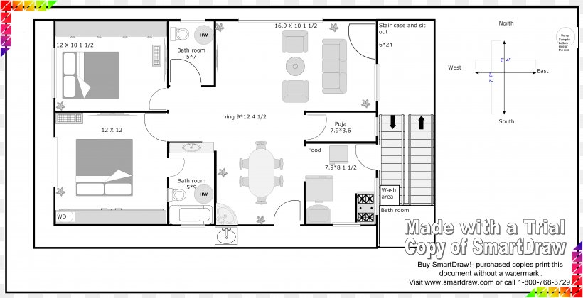 House Plan Vastu Shastra Bedroom Storey, PNG, 6113x3132px, House Plan, Architecture, Area, Bathroom, Bedroom Download Free