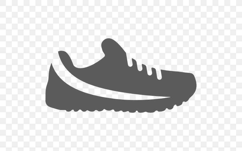 Sneakers Clip Art Shoe Sports, PNG, 512x512px, Sneakers, Black, Black And White, Brand, Cross Training Shoe Download Free
