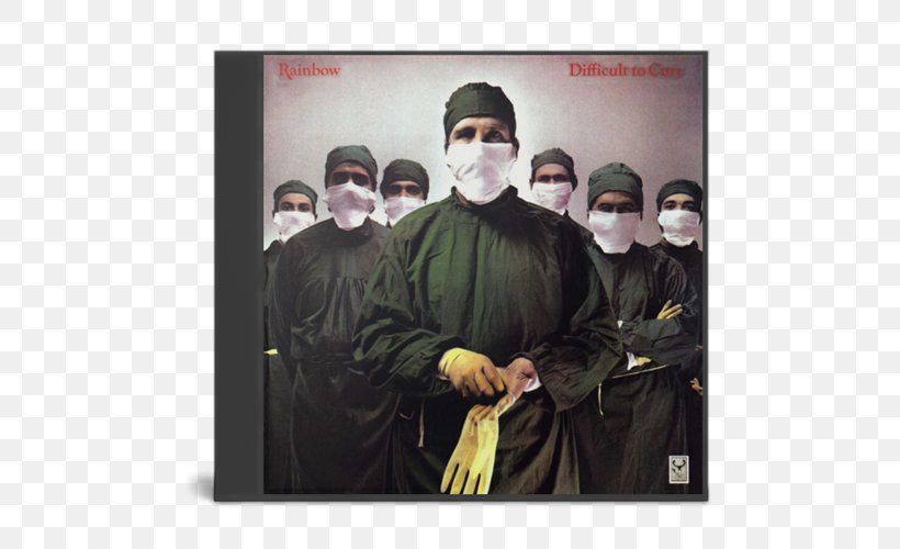 The Best Of Rainbow Difficult To Cure Album Hard Rock, PNG, 500x500px, Watercolor, Cartoon, Flower, Frame, Heart Download Free