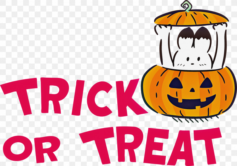 TRICK OR TREAT Halloween, PNG, 3000x2107px, Trick Or Treat, Cartoon, Geometry, Halloween, Happiness Download Free