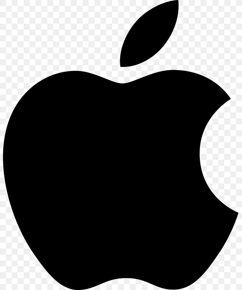 Apple Logo Clip Art, PNG, 799x980px, Apple, Black, Black And White ...