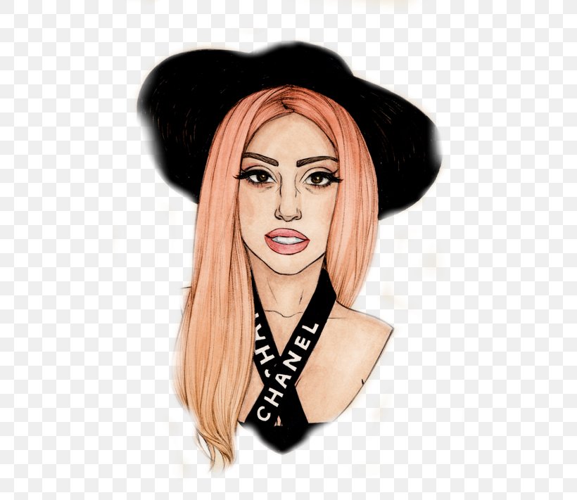 Lady Gaga Drawing Fan Art Painting, PNG, 500x711px, Lady Gaga, Art, Artpop, Brown Hair, Caricature Download Free