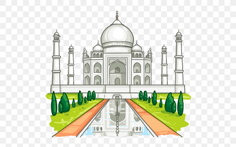 Taj Mahal Fatehpur Sikri Qutb Complex Amer Fort The Red Fort, PNG, 512x512px, Taj Mahal, Agra, Amer Fort, Building, Facade Download Free