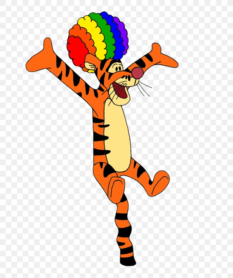Tigger Winnie-the-Pooh Afro Clown Hundred Acre Wood, PNG, 818x976px, Tigger, Afro, Animal Figure, Animation, Artwork Download Free