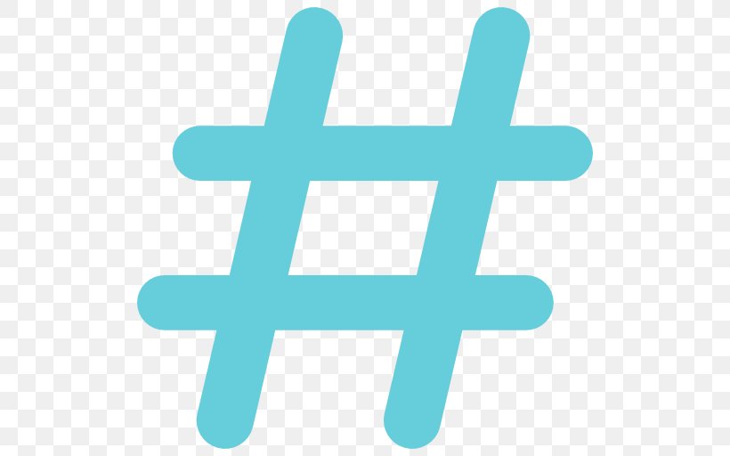 Hashtag Social Media Social Network, PNG, 512x512px, Hashtag, Aqua, Facebook, Like Button, Number Sign Download Free