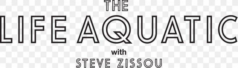 Logo Font Typography The Life Aquatic With Steve Zissou Brand, PNG, 1280x370px, Logo, Aquatic Animal, Black, Black And White, Black M Download Free