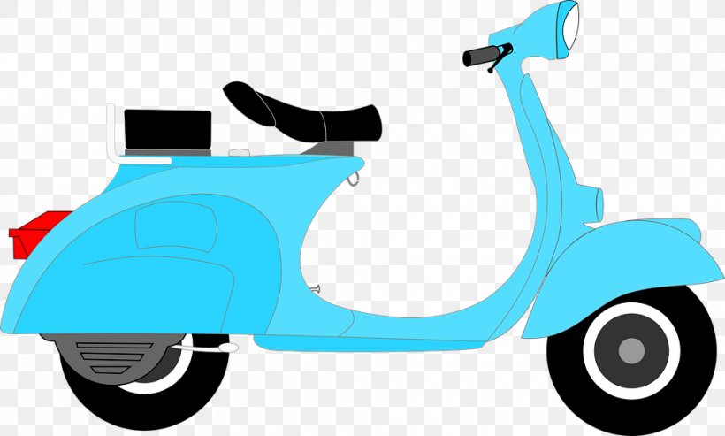 Scooter Motorcycle Moped Vespa Clip Art, PNG, 960x578px, Scooter, Automotive Design, Bicycle, Car, Drawing Download Free