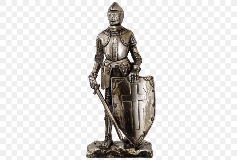 Crusades Middle Ages Figurine Knight Statue, PNG, 555x555px, Crusades, Armour, Bronze Sculpture, Cavalry, Classical Sculpture Download Free