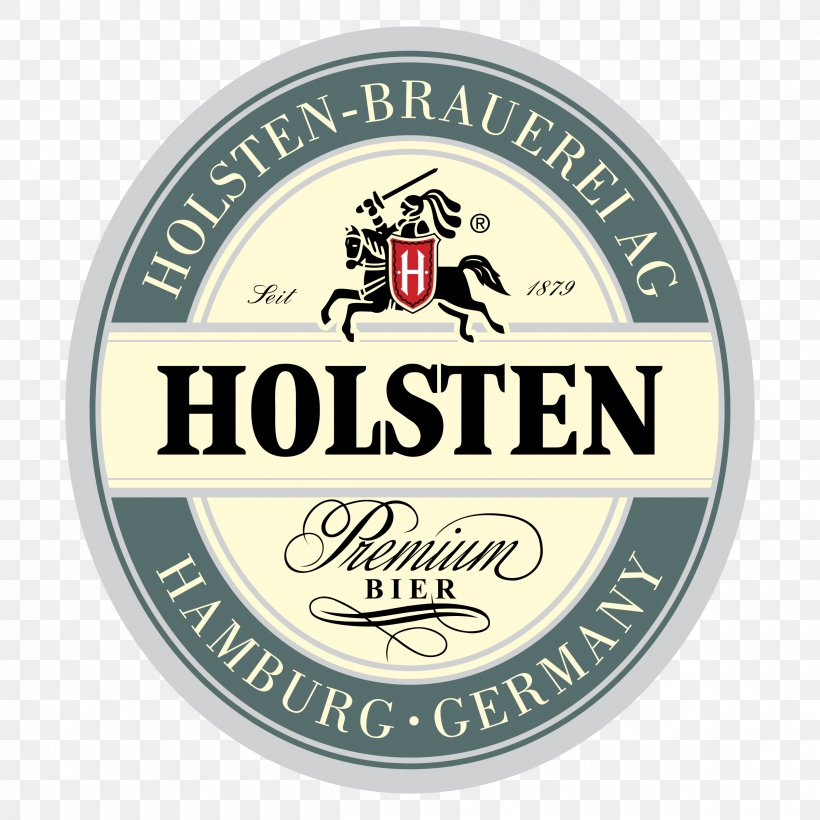 Holsten Brewery Beer Logo Label Emblem, PNG, 2400x2400px, Holsten Brewery, Beer, Beer In Germany, Brand, Brewery Download Free