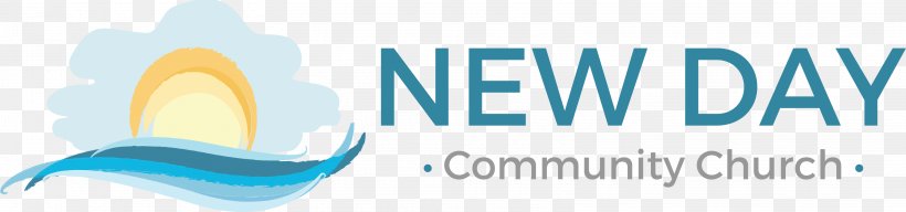 New Day Community Church Christian Church Logo Summerville Welcome To New Day, PNG, 3244x763px, New Day Community Church, Blue, Brand, Christian Church, Computer Download Free