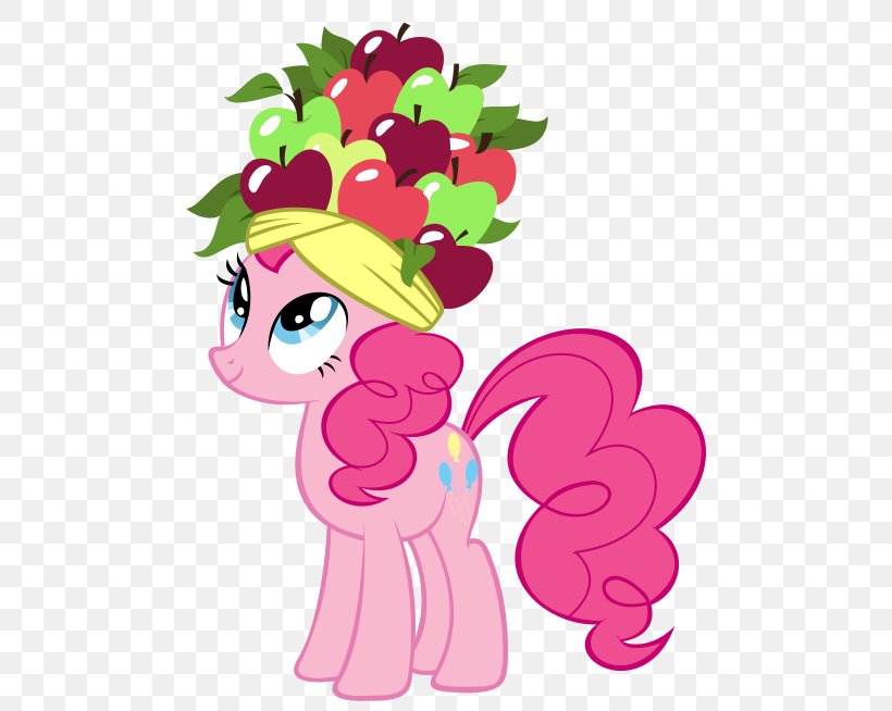 Pony Pinkie Pie Twilight Sparkle, PNG, 498x654px, Watercolor, Cartoon, Flower, Frame, Heart Download Free