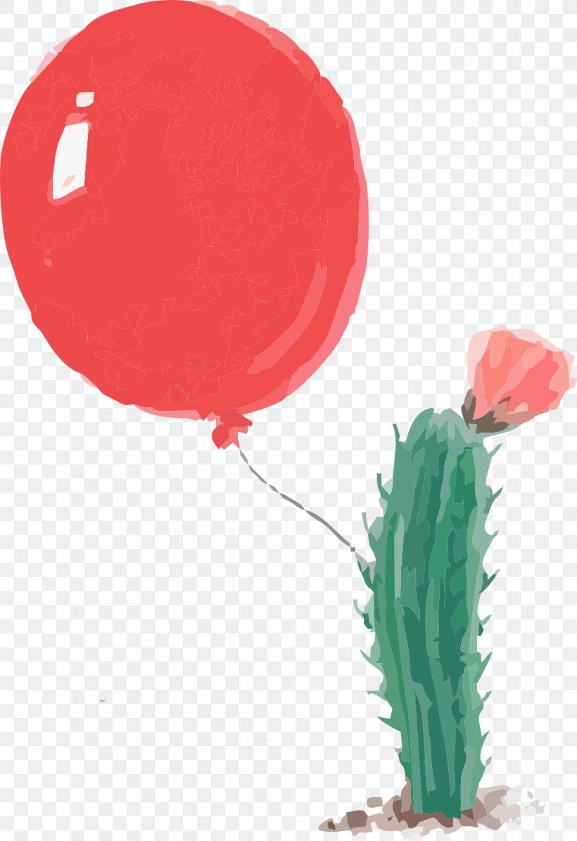 Red Cactaceae Green Balloon, PNG, 1004x1464px, Red, Balloon, Cactaceae, Flower, Flowering Plant Download Free