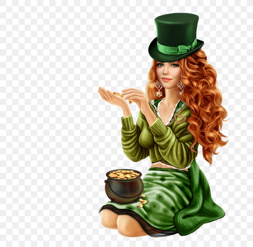 Saint Patrick's Day Woman Leprechaun Бойжеткен, PNG, 774x800px, Watercolor, Cartoon, Flower, Frame, Heart Download Free