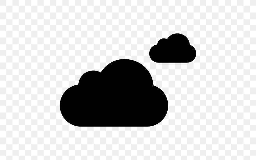 Black And White, PNG, 512x512px, Cloud, Black, Black And White, Computer Software, Heart Download Free