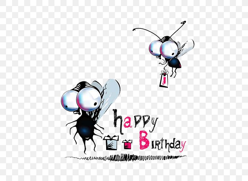 Insect Cartoon Animals Birthday Buckle Clip Free HD, PNG, 600x599px, Birthday, Birthday Cake, Brand, Drawing, Gift Download Free