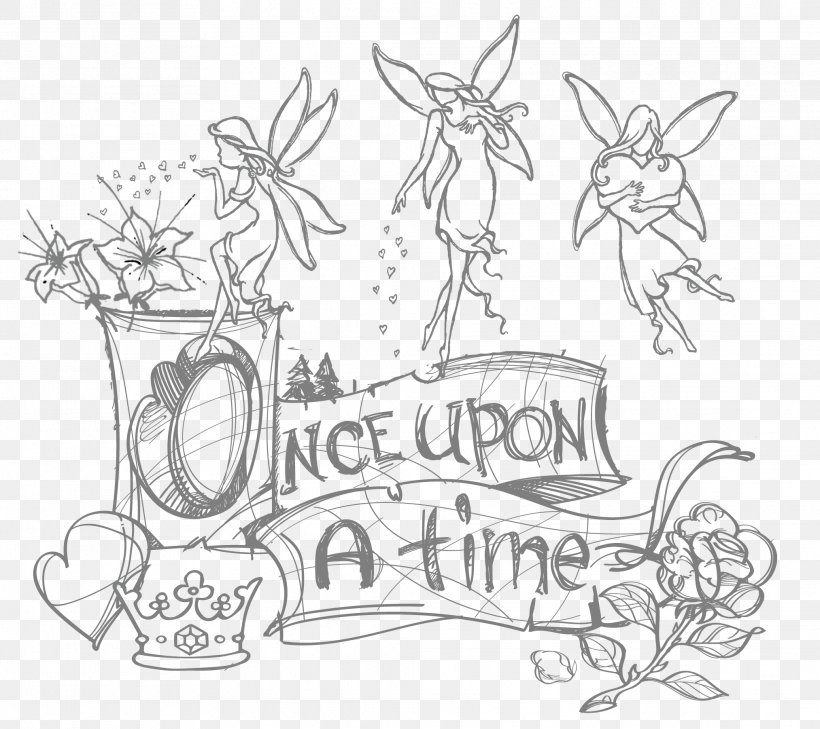 Sketch Drawing Fairy Tale Clip Art, PNG, 2026x1803px, Drawing, Area, Art, Artwork, Black And White Download Free