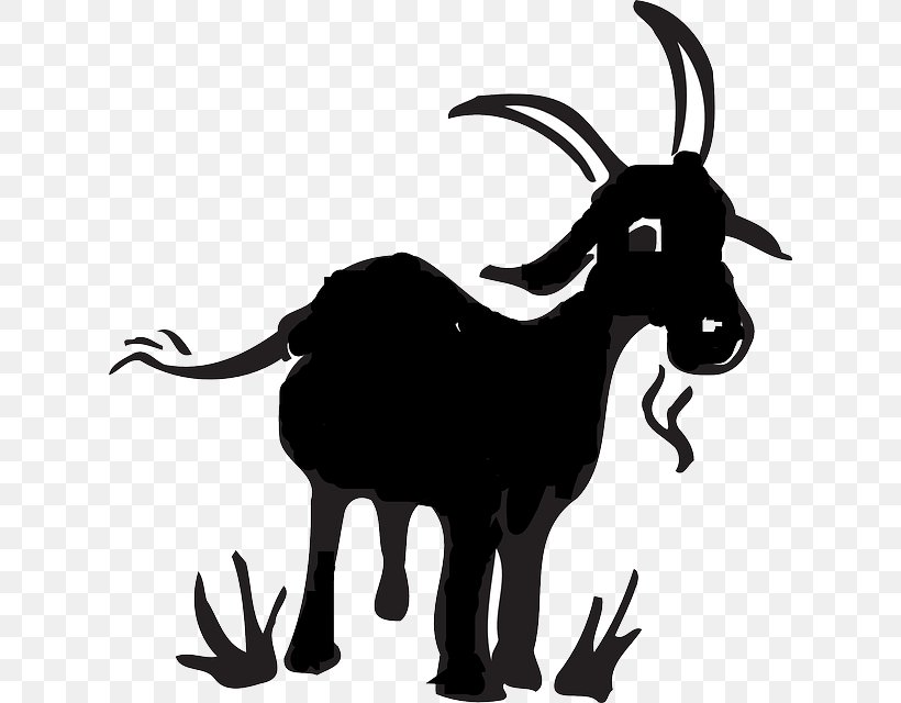 Black Bengal Goat Boer Goat Drawing Cartoon Clip Art, PNG, 622x640px, Black Bengal Goat, Black And White, Boer Goat, Cartoon, Cattle Like Mammal Download Free