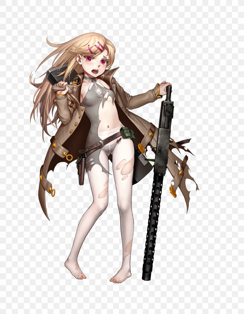 Girls' Frontline M1919 Browning Machine Gun Firearm M1911 Pistol, PNG, 1191x1536px, Watercolor, Cartoon, Flower, Frame, Heart Download Free