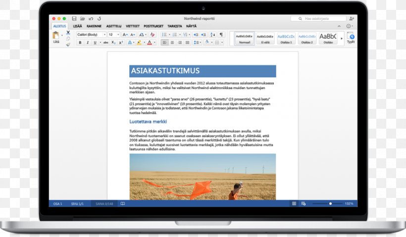 Microsoft Office 2016 Microsoft Office 365 Microsoft Word, PNG, 860x503px, Microsoft Office 2016, Apple, Computer, Computer Monitor, Computer Program Download Free