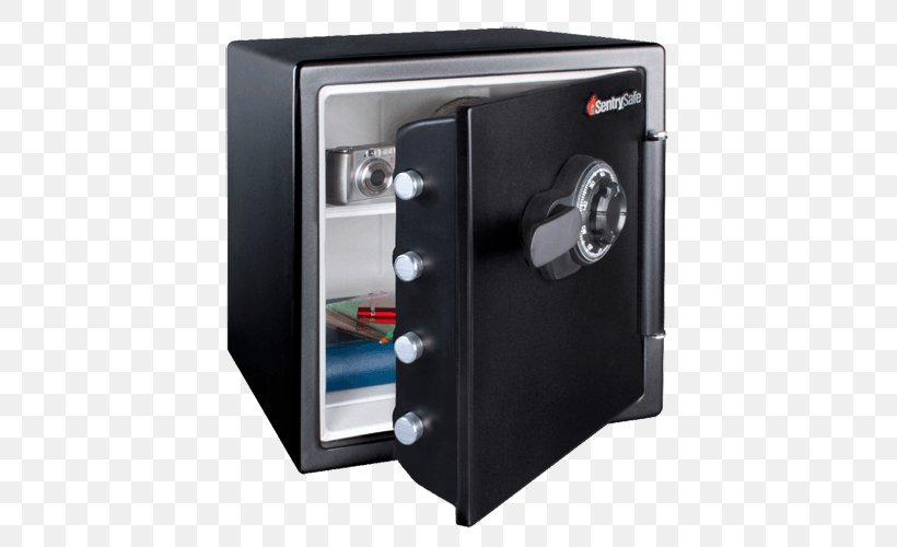 Safe Electronic Lock Sentry Group Combination Lock Fire Protection, PNG, 500x500px, Safe, Box, Combination, Combination Lock, Electronic Lock Download Free