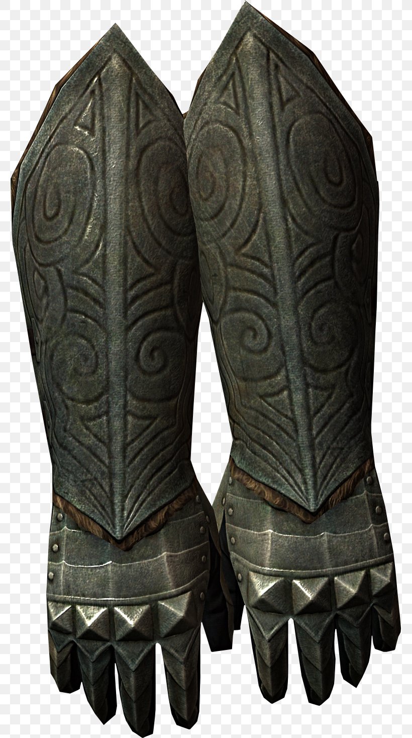 The Elder Scrolls V: Skyrim Gauntlet Plate Armour Body Armor, PNG, 778x1467px, Elder Scrolls V Skyrim, Armour, Body Armor, Boot, Bracer Download Free