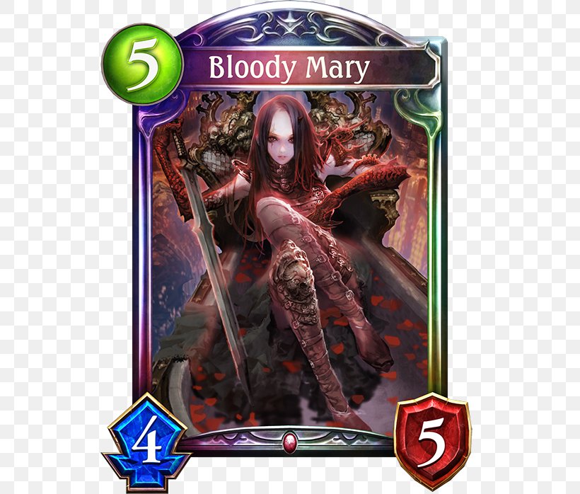 Bloody Mary Shadowverse Game Vampire Recipe, PNG, 536x698px, Bloody Mary, Action Figure, Azazel, Blog, Fictional Character Download Free