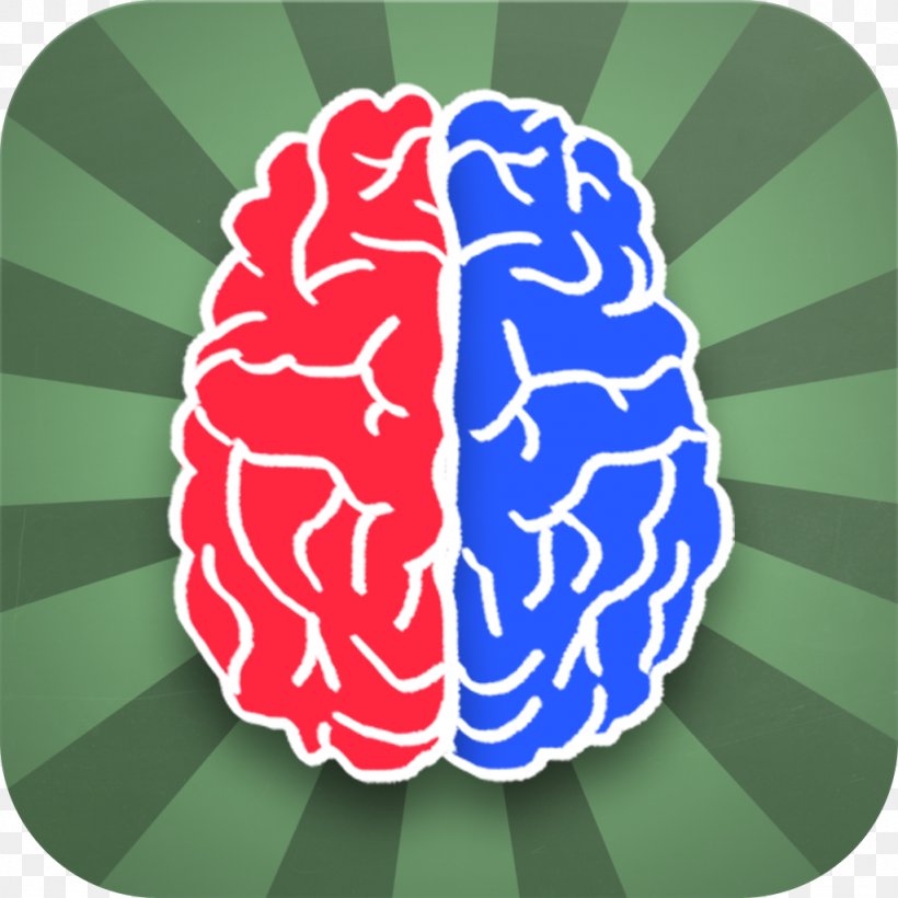 Left Vs Right: Brain Training Game Android Lateralization Of Brain Function, PNG, 1024x1024px, Watercolor, Cartoon, Flower, Frame, Heart Download Free