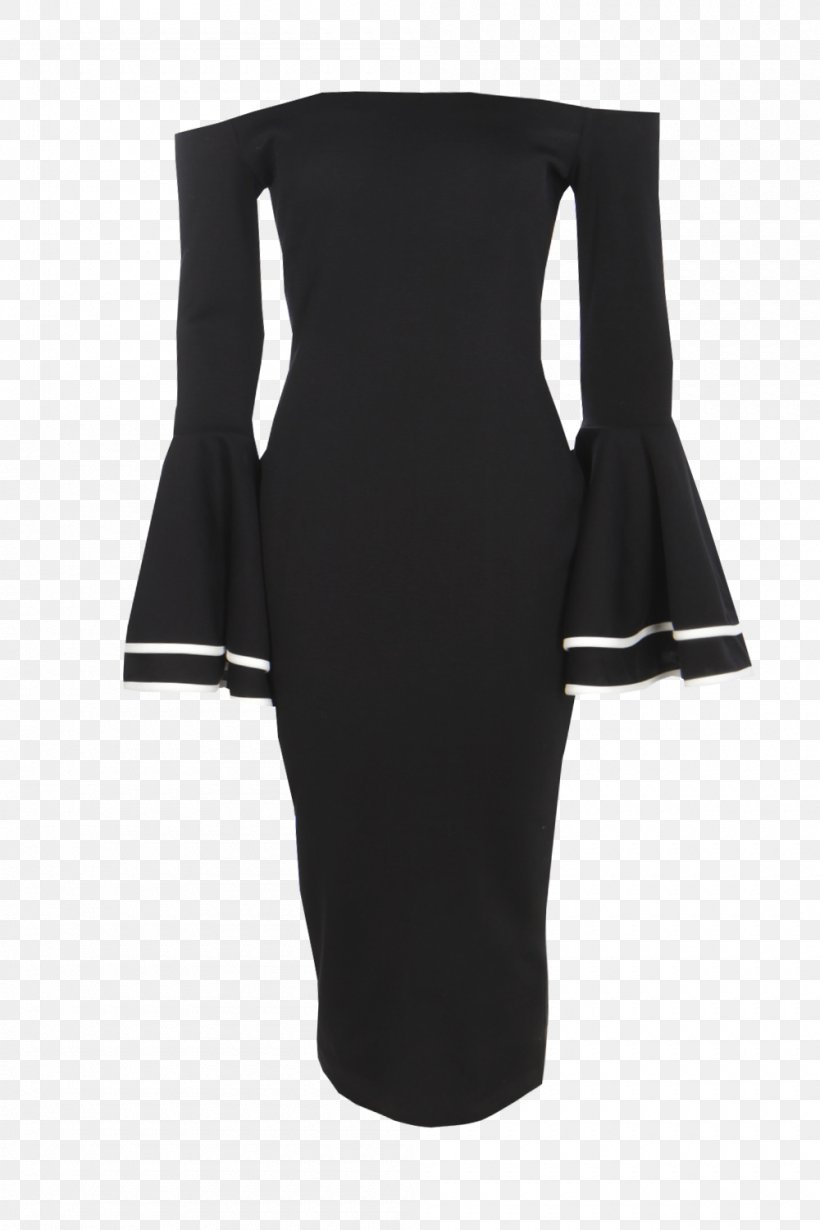 Little Black Dress Neckline Bell Sleeve, PNG, 1000x1500px, Little Black Dress, Bell Sleeve, Black, Black M, Bodycon Dress Download Free