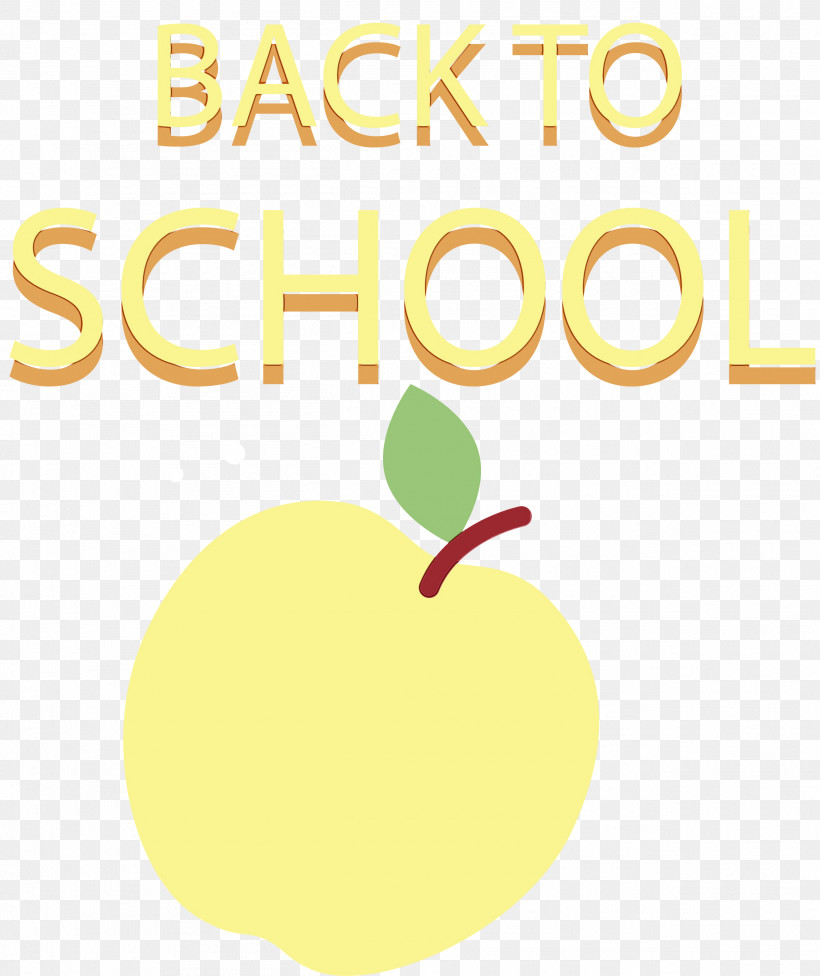 Logo Yellow Line Meter Fruit, PNG, 2520x3000px, Back To School, Fruit, Geometry, Line, Logo Download Free