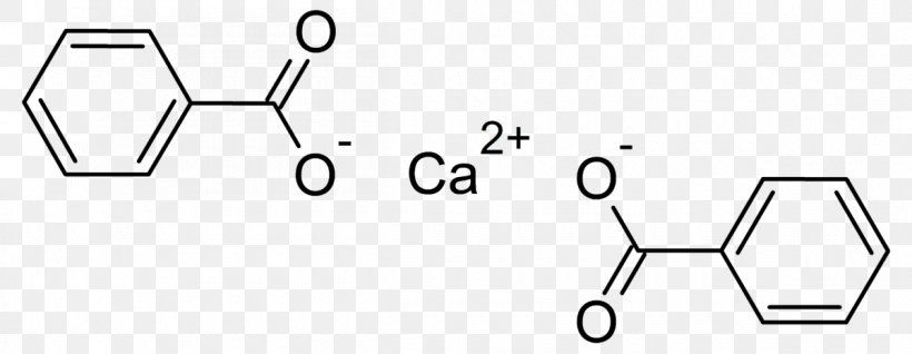Calcium Benzoate Benzoic Acid Copper Benzoate Sodium Benzoate, PNG, 1200x466px, Calcium Benzoate, Acid, Area, Benzoic Acid, Black And White Download Free