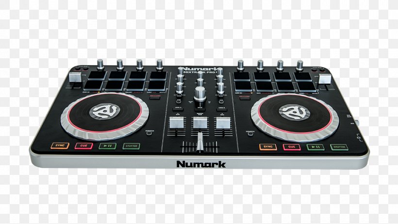 DJ Controller Audio Disc Jockey Numark Mixtrack Pro II Numark Mixtrack 3, PNG, 960x540px, Watercolor, Cartoon, Flower, Frame, Heart Download Free