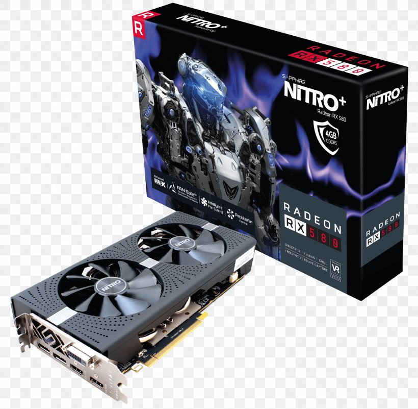 Graphics Cards & Video Adapters Sapphire Technology AMD Radeon RX 580 GDDR5 SDRAM, PNG, 3000x2932px, Graphics Cards Video Adapters, Advanced Micro Devices, Amd Radeon 500 Series, Amd Radeon Rx 580, Ati Technologies Download Free