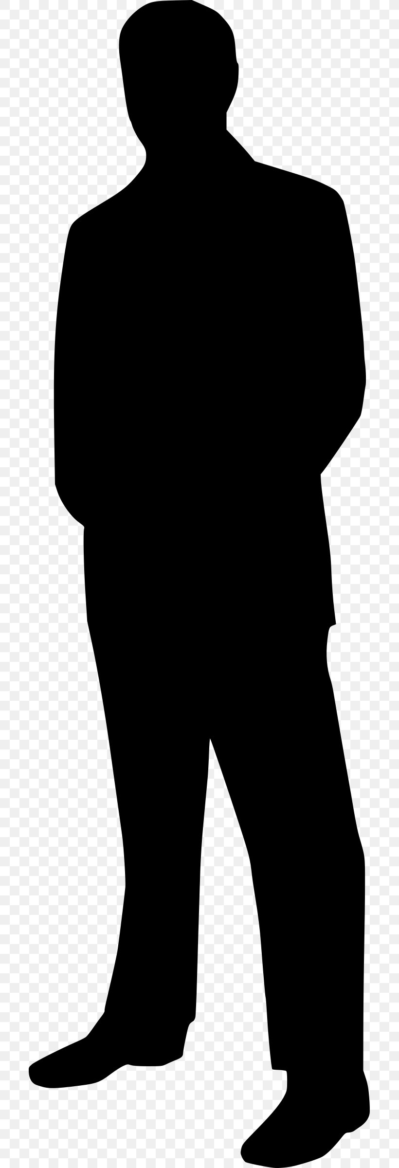 Silhouette Clip Art, PNG, 701x2400px, Silhouette, Art, Black, Black And White, Businessperson Download Free