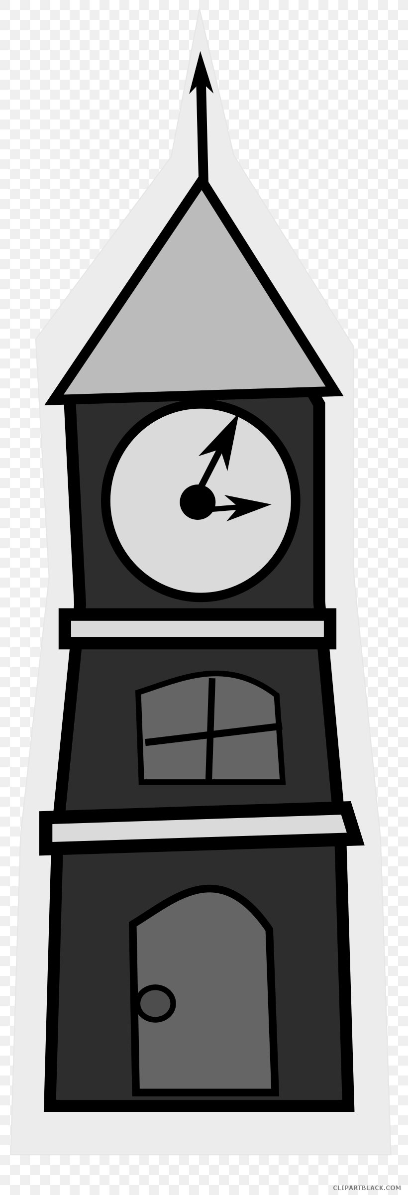 Big Ben Clip Art Clock Tower Vector Graphics, PNG, 808x2400px, Big Ben, Black And White, Cartoon, Clock, Clock Tower Download Free