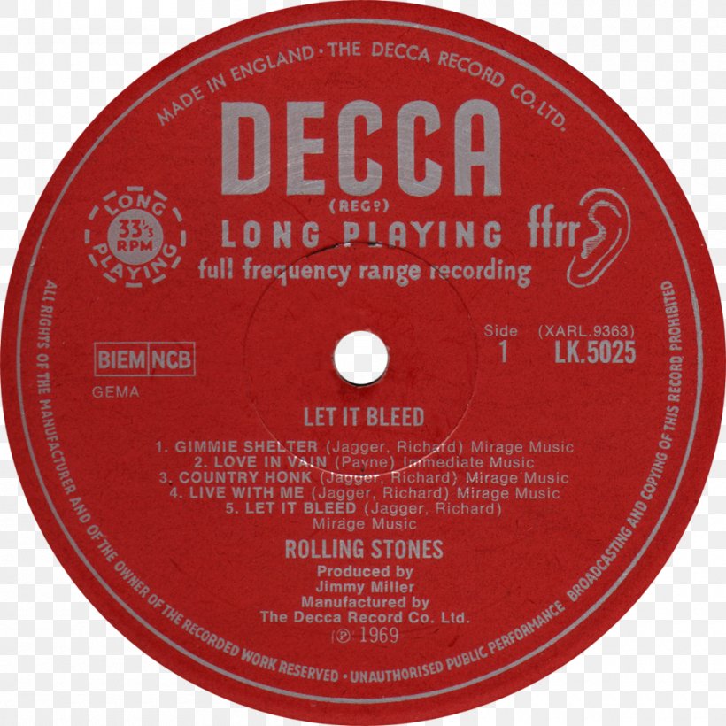 Decca The Rolling Stones No. 2 LP Record Out Of Our Heads, PNG, 1000x1000px, Decca, Album, Beggars Banquet, Brand, Compact Disc Download Free