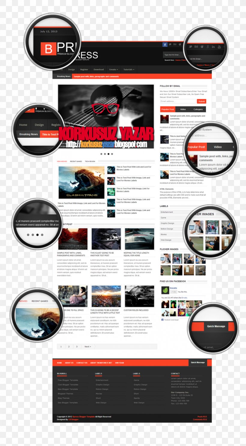 Blogger Responsive Web Design Magazine, PNG, 882x1600px, Blogger, Automotive Design, Automotive Lighting, Blog, Brand Download Free