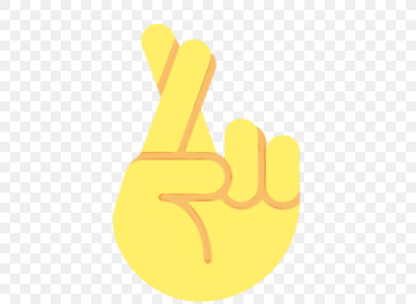 Emoji Crossed Fingers Github, PNG, 600x600px, Watercolor, Crossed Fingers, Emoji, Github, Paint Download Free